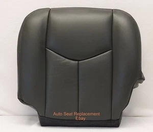 2003 04 05 06 Chevy Silverado Passenger Bottom Replacement Seat Cover Dark Gray - Bild 1 von 10