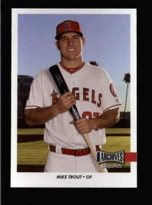 MIKE TROUT 2017 TOPPS ARCHIVES #AS-MT SNAPSHOTS PARALLEL BA5623 - Picture 1 of 1