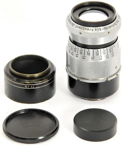 SCHNEIDER KREUZNACH Tele-XENAR 1:3.8 F=7.5cm Lens C-Mount + Sony Alpha A7R A7S - Picture 1 of 6