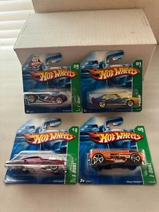 Hot Wheels Lot 4x Treasure Hunt 16 Angels / 69 Pontiac / Evil Twin / Thrust D37 - Picture 1 of 1