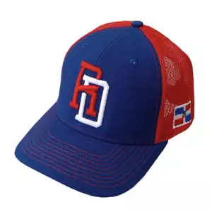 Dominican Republic SnapBack Mesh Royal Red Cap RD - Picture 1 of 19