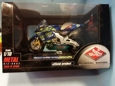 Honda RC211 V Sete Gibernau Team Telefonica Moviestar - Guiloy Bike  1:10 - Immagine 1 di 4