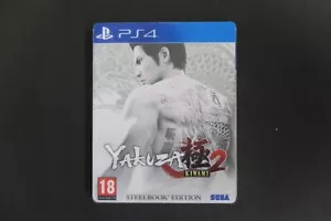 Yakuza Kiwami 2 PS4 Complet PAL FR Sony PlayStation 4 Steelbook - Picture 1 of 4