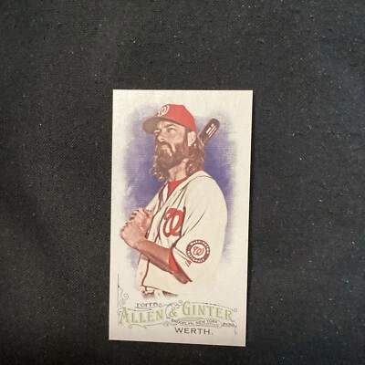 2016 Topps Allen & Ginter Mini A&G Back No Number Jayson Werth #35          HZ21 - Image 1 of 2