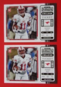 Rashee Rice RC Rookie Cards 2023 Chronicles Contenders Draft Picks Kansas City!! - Bild 1 von 5