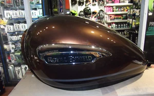 ROYAL ENFIELD METEOR 350 FUEL TANK SUPERNOVA BROWN P/N RAK00239/A - Picture 1 of 8