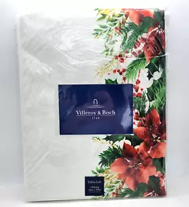 Villeroy & Boch Christmas Foliage Tablecloth Oblong 60in X 84" Rectangle New - Picture 1 of 7