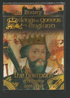 KINGS & QUEENS OF ENGLAND The Normans & Angevins 1066-1216 - sealed/new UK DVD  - Image 1 of 2