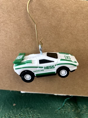 HESS TRACTOR Y COCHE DE CARRERAS MINI ADORNO NAVIDAD Foto 1 de 3