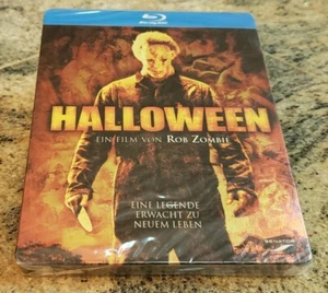 HALLOWEEN SteelBook 2007 Brand New 2 Discs Blu Ray + DVD German Import Region B - Picture 1 of 8