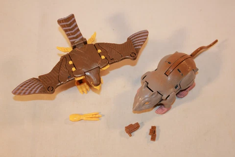 Transformers 1996 Vintage Beast Wars Airazor + Rattrap !!!!!! Maximal Cover