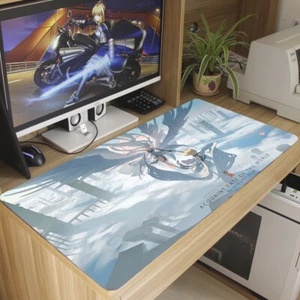 Anime Genshin Impact Lumine Mouse Pad XL Desk Keyboard Play Game Mat 70x40cm - Picture 1 of 4