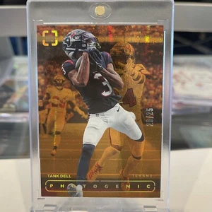 Sujetador de libros Tank Dell 2024 Panini fotogénico #149 naranja #25/25 🔥 Houston Texans - Imagen 1 de 4