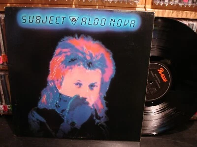 Aldo Nova –  Subject...Aldo Nova - 1983 Portrait Vinyl LP - Image 1 of 4