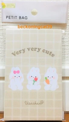 Kyowa Rabbit Usachan Muy Lindo Petit Bag 8 Animal Bunny Mini Sobre HECHO EN J... - Imagen 1 de 2