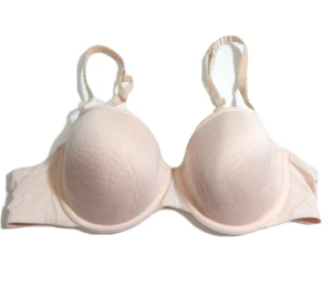 Camiseta clásica Thirdlove 36B 24/7 beige marfil con aros usada en excelente estado envío gratuito - Imagen 1 de 3
