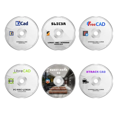 PRO CAD SOFTWARE PRODUCT - 6 PROGRAMS PC 2D 3D MODELING ARCHITECT DESIGN BUNDLE - Image 1 of 4