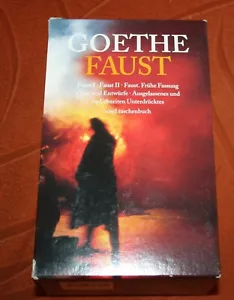 Johann Wolfgang Goethe: Faust - Texte und Kommentare (2 Bände im Schuber) - Bild 1 von 5