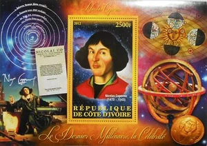 Nicolaus Copernicus astronomy science space Lollini astronome IVO 6B #CDI2012-11 - Picture 1 of 2