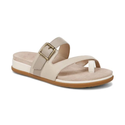 Vionic Carmela Ivory Multi Leather Sandal Women's sizes 5-11/NEW!!! - Image 1 of 4