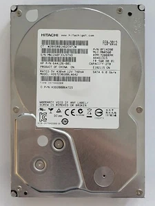 HDS723020BLA642, PN: 0F14390, MLC: MNR5Q0, Hitachi 2Tb 3.5" HDD - Imagen 1 de 2