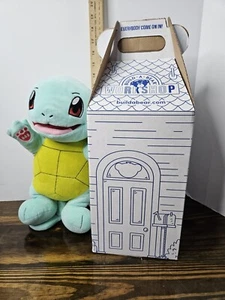 Pokemon Build-a-Bear Squirtle Peluche Imbottito Nintendo 14 pollici 2016 senza suono con etichetta - Foto 1 di 8