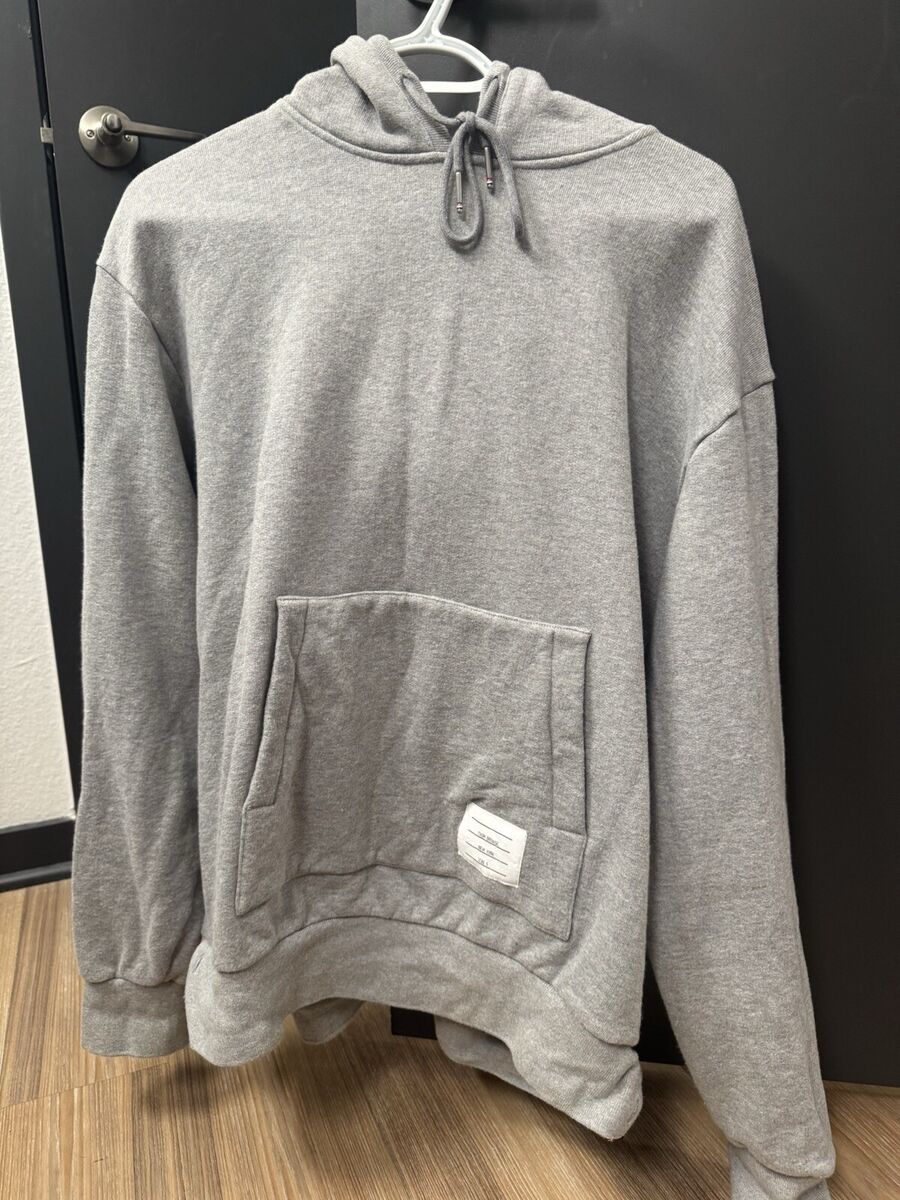 Thom Browne Gray Hoodies & Sweatshirts for Men for Sale Thom Browne Gray Hoodies & Sweatshirts for Men for Sale