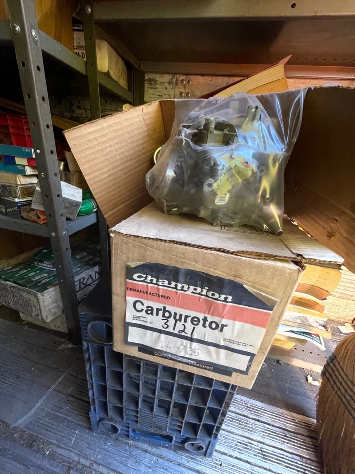 14-725 Holley 1bbl  carb carburetor  Keller 1975 -1978 dodge Plymouth 6 cylinder - Image 1 of 1