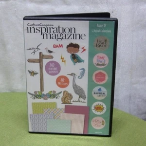 CRAFTERS INSPIRATION Digital Crafting bonus PC CD-Rom issue 17 papercraft - Picture 1 of 3