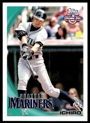 2010 Topps Opening Day Baseball Ichiro Suzuki Seattle Mariners #56 NM - Image 1 of 2