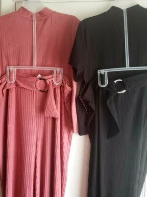 JUEGO HOLGURA FIESTA NAVIDAD $12 2 piezas mezcla rayón rosa polvoriento XXL 19 o negro XXXL 21 Foto 1 de 4