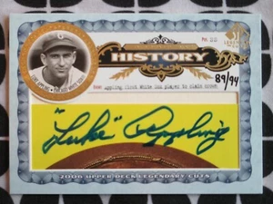 Luke Appling 2006 SP Legendary Cuts A Place In History Autograph 89/94 - HOF - Picture 1 of 2