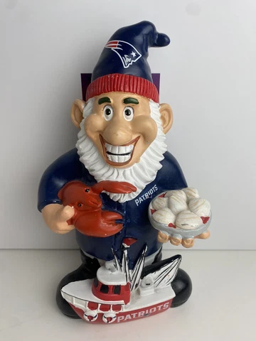 Gnome Statue New England Patriots NFL Cover