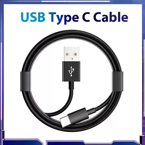 ⚡USB C Type C to USB A Charger Cable Charging Data Cord⚡ For Android Apple - Foto 1 di 7