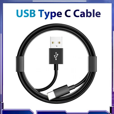 ⚡USB C Type C to USB A Charger Cable Charging Data Cord⚡ For Android Apple - Image 1 of 4
