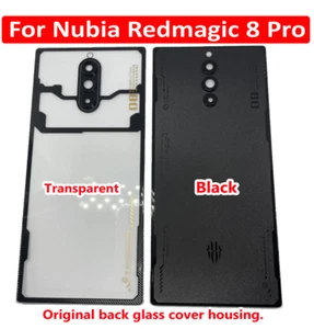 For ZTE nubia RedMagic 8 Pro Battery Cover Red Magic 8 Pro Rear Housing Case - Zdjęcie 1 z 2