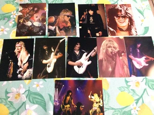Foto Motley Crue immagini memorabilia concerto anni 80 heavy metal rock 10 pz. - Foto 1 di 6