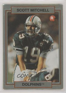 1990 Action Packed Rookie Update Scott Mitchell #12 Rookie RC