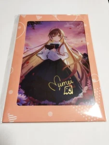 Hololive Nanashi Mumei Birthday Celebration 2022 Handsigned Autographed Postcard - Picture 1 of 2