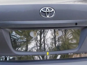 (PARA) TOYOTA COROLLA 2009-2013 * 1 pieza bisel de matrícula de acero inoxidable - Imagen 1 de 1