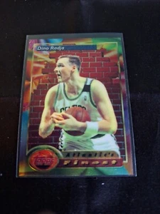 1993-94 TOPPS FINEST BASKETBALL ROOKIE #93 DINO RADJA RC BOSTON CELTICS NRMT-MT - Picture 1 of 2