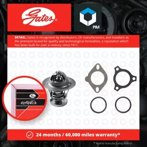 Coolant Thermostat fits JAGUAR X TYPE X400 2.0D 2.2D 03 to 09 Gates JDE1275 New - Picture 1 of 2