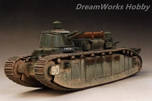 AwardWinner Built 1:35 FCM/Char 2C 75T MultiTurret Super Tank+Resin Tail+PE - Bild 1 von 24
