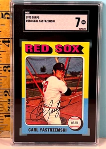 ๐ฅ 1975 Topps Carl Yastrzemski HOF #280 SGC 7 (NR-MINT)๐ฅ - Picture 1 of 2