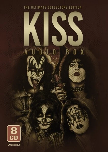 KISS - AUDIO & VIDEO BOX/UNAUTHORIZED  8 CD NEU - Bild 1 von 1