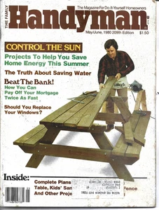Handyman Magazine May/June 1980 Home Energy Shade Structure Lounge - Picture 1 of 1