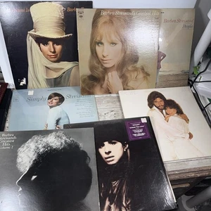 7 Qty Barbra Streisand Vinyl Album LP Bundle Lot LQQK - Imagen 1 de 8
