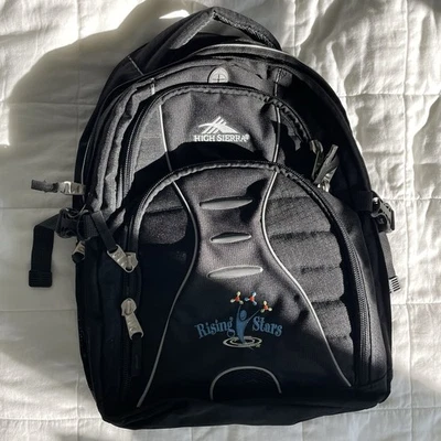 Mochila para portátil High Sierra negra giratoria Foto 1 de 4