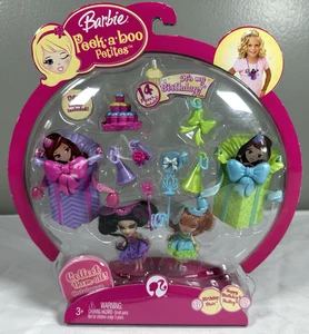 2008 Barbie Peek a Boo Petites PKG #38 #39 "IT'S MY BIRTHDAY COLLECTION" Neu in Verpackung!!! - Bild 1 von 6
