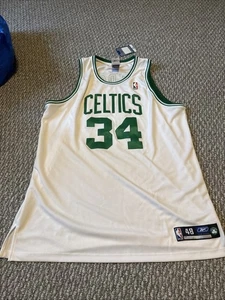 VINTAGE Paul Pierce Boston Celtics Trikot Herren 48 weiß Reebok Authentics Neu mit Etikett * - Bild 1 von 8